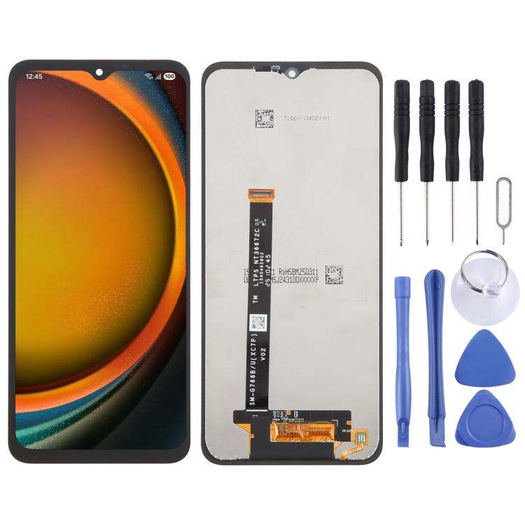 For Samsung Galaxy Xcover7 Pro SM-G766B Original LCD Screen With Digitizer Full Assembly, For Sam...