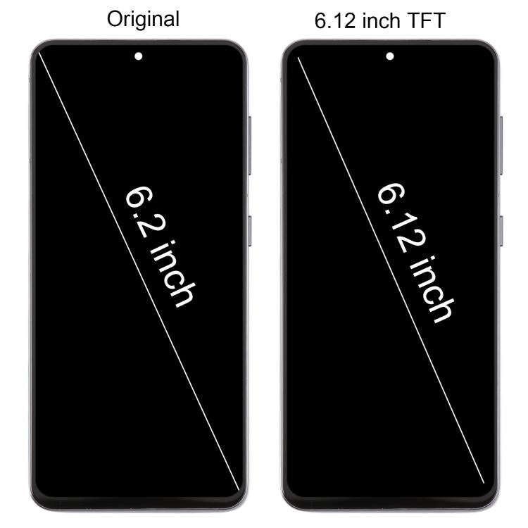 For Samsung Galaxy S21 5G SM-G991B 6.12 inch TFT LCD Screen Digitizer Full Assembly with Frame, N...
