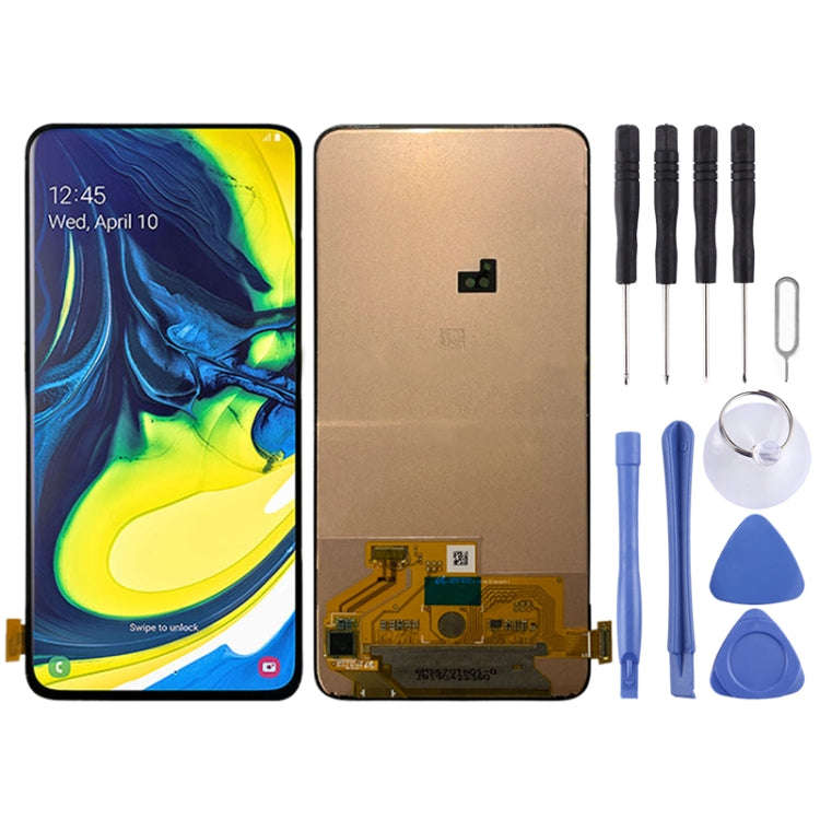 LCD Screen and Digitizer Full Assembly for Galaxy A90 4G, SM-A905F/DS, SM-A905FN/DS, For Samsung ...