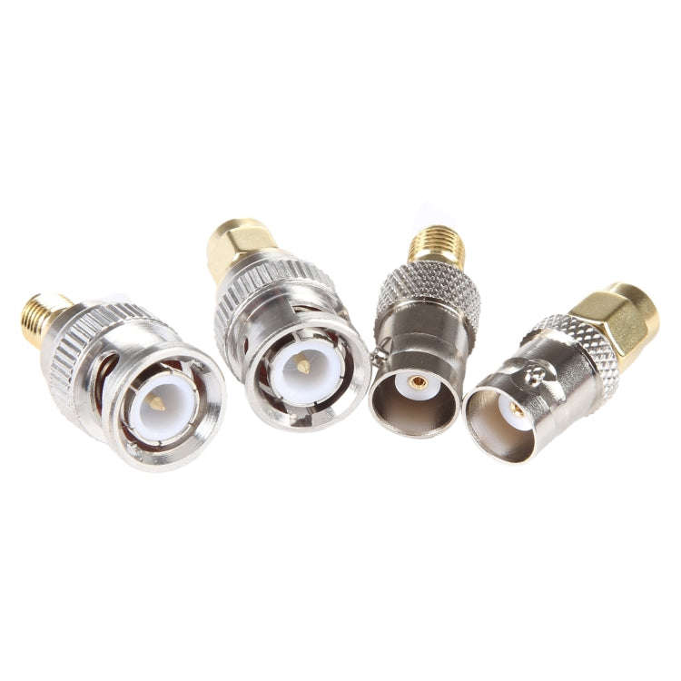 4 in 1 BNC To SMA RF Coaxial Connector Adapter, BNC To SMA