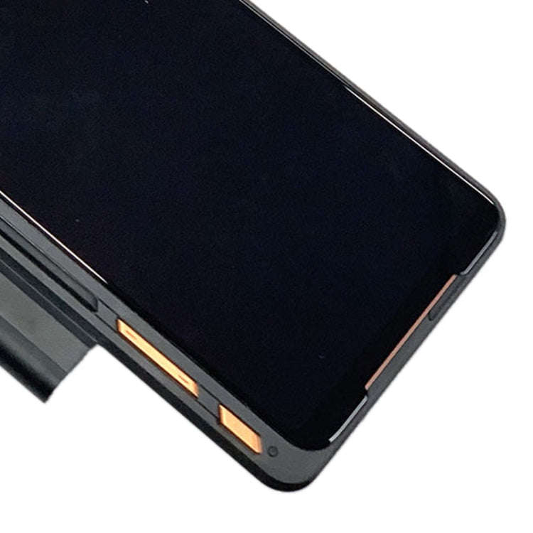 Game Expansion LCD Screen and Digitizer Full Assembly for Asus ROG Phone II ZS660KL, For Asus ROG...