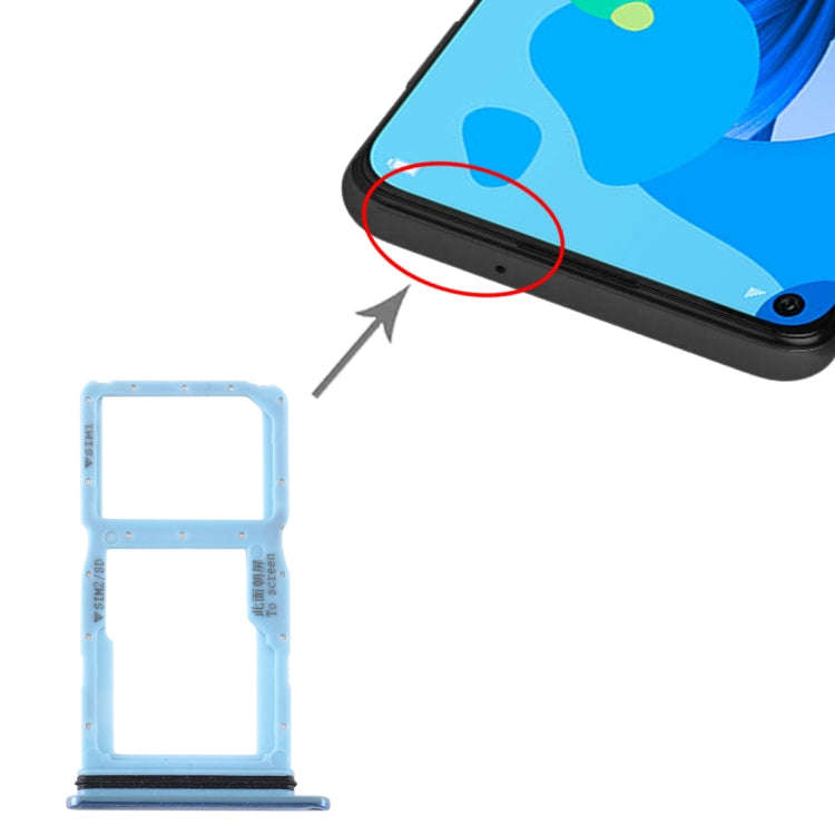 SIM Card Tray + SIM Card Tray / Micro SD Card Tray for Huawei P20 Lite (2019), For Huawei P20 Lit...