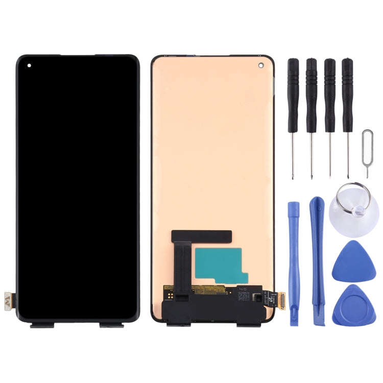 Original AMOLED Material LCD Screen and Digitizer Full Assembly for OPPO Reno4 Pro / Reno 3 Pro, ...