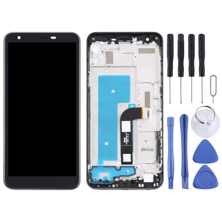 LCD Screen and Digitizer Full Assembly With Frame for LG K30 (2019) LM-X320EMW LMX320EMW, For LG ...