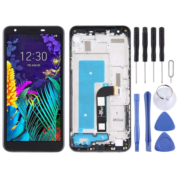 LCD Screen and Digitizer Full Assembly With Frame for LG K30 (2019) LM-X320EMW LMX320EMW, For LG ...
