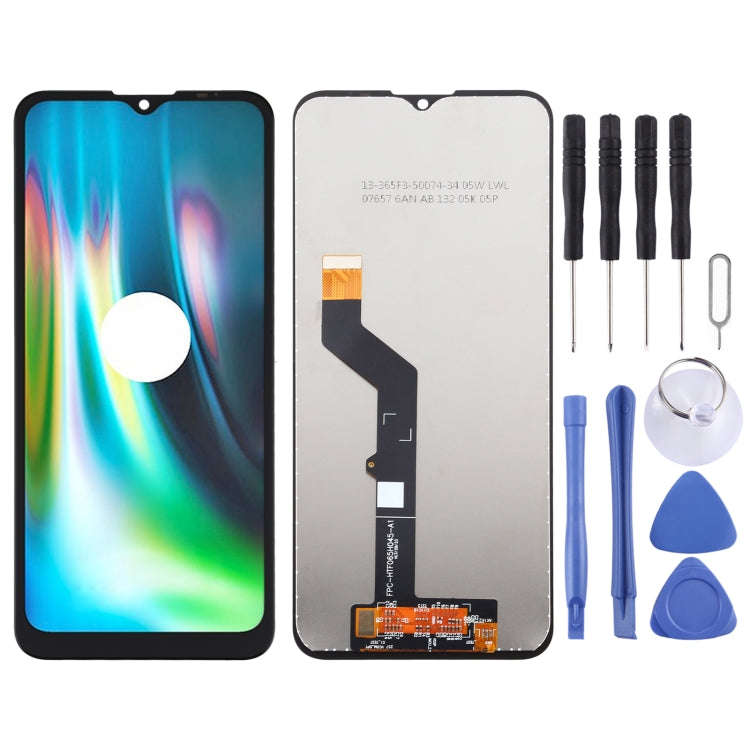 LCD Screen and Digitizer Full Assembly for Motorola Moto G9 Play / Moto G9 (India) / Moto E7 Plus...
