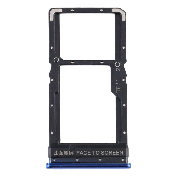 SIM Card Tray + SIM Card Tray / Micro SD Card Tray for Xiaomi Poco X3 / Poco X3 NFC, For Xiaomi P...