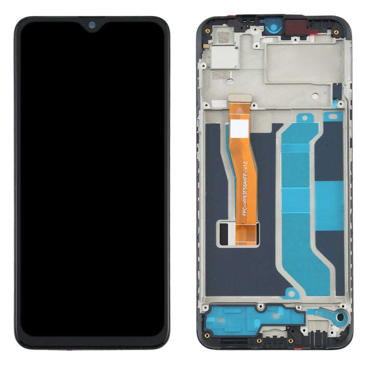 LCD Screen and Digitizer Full Assembly With Frame for OPPO Realme 3 Pro / Realme X Lite RMX1851, ...