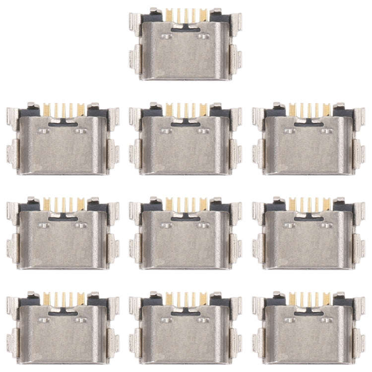 10 PCS Charging Port Connector for Xiaomi Mi Play, For Xiaomi Mi Play