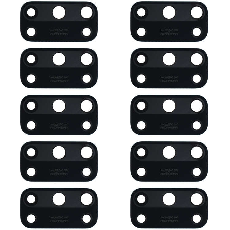 For OPPO K7x PEAM00 10pcs Back Camera Lens, For OPPO K7x
