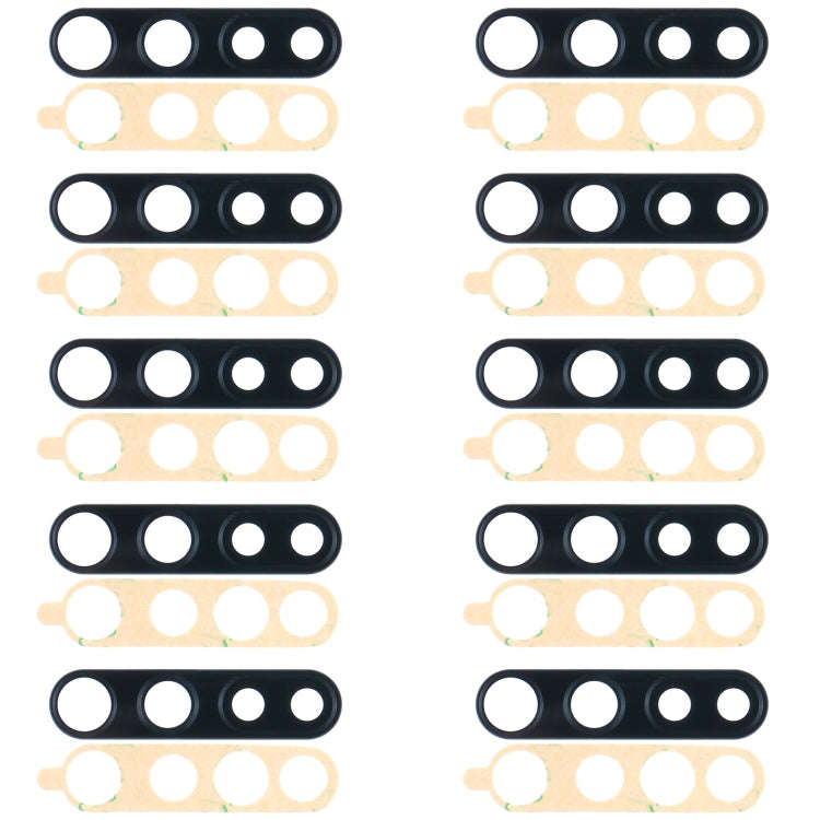 For OPPO K7 5G 10pcs Back Camera Lens, For OPPO K7 5G