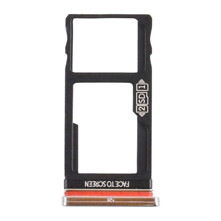 SIM Card Tray + Micro SD Card Tray for Motorola Moto One Action XT2013-1 XT2013-2 XT2013-4, For M...