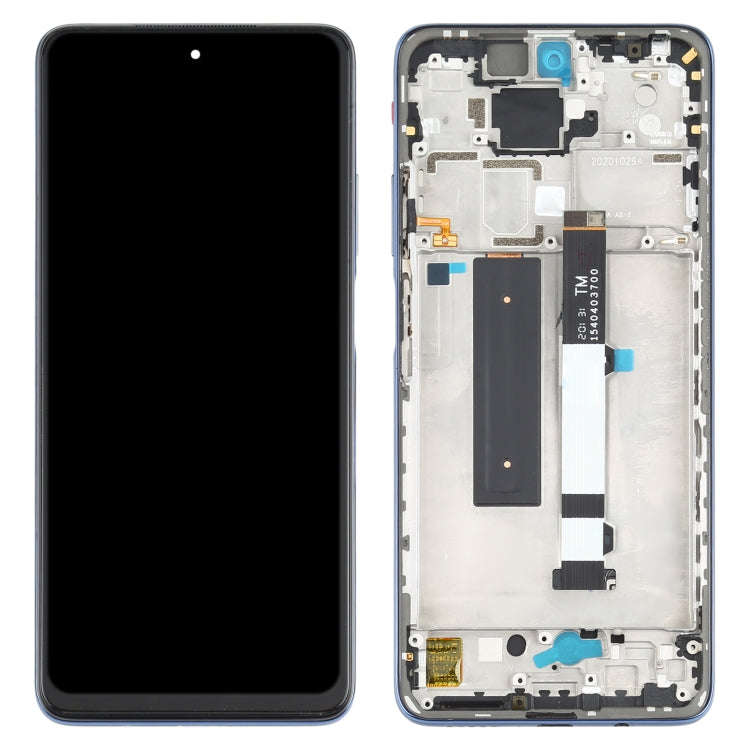 Original LCD Screen and Digitizer Full Assembly with Frame for Xiaomi Redmi Note 9 Pro 5G / Mi 10...