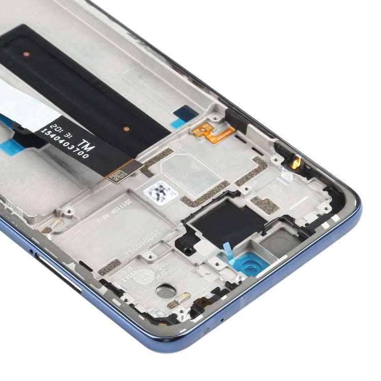 Original LCD Screen and Digitizer Full Assembly with Frame for Xiaomi Redmi Note 9 Pro 5G / Mi 10...