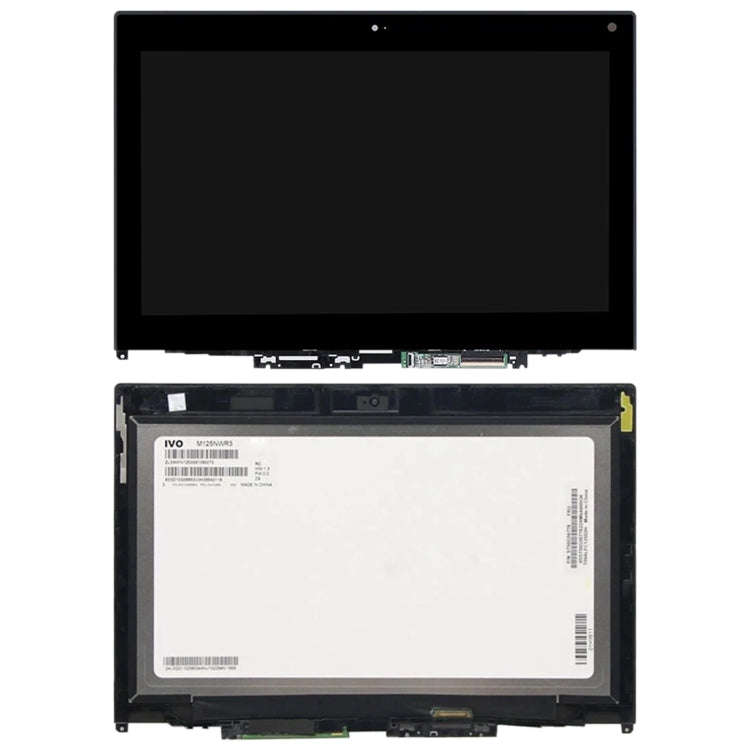1366 x 768 HD LCD Screen and Digitizer Full Assembly with Frame for Lenovo Thinkpad 12.5 inch Yog...