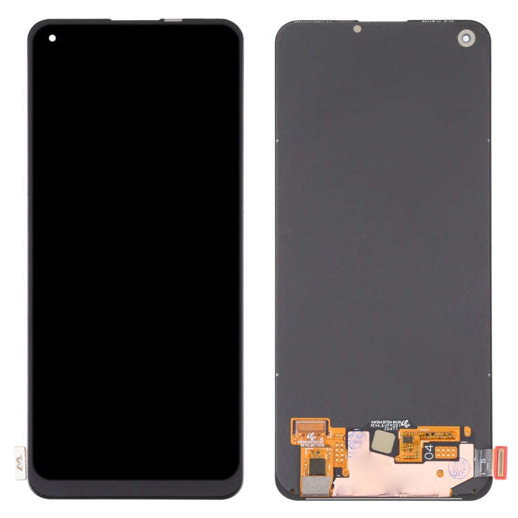 Original Super AMOLED Material LCD Screen and Digitizer Full Assembly for OPPO Realme V15 5G, For...