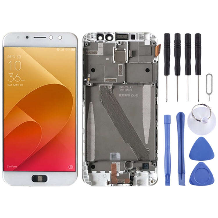 LCD Screen and Digitizer Full Assembly with Frame for Asus ZenFone 4 Selfie Pro ZD552KL Z01MD, Fo...