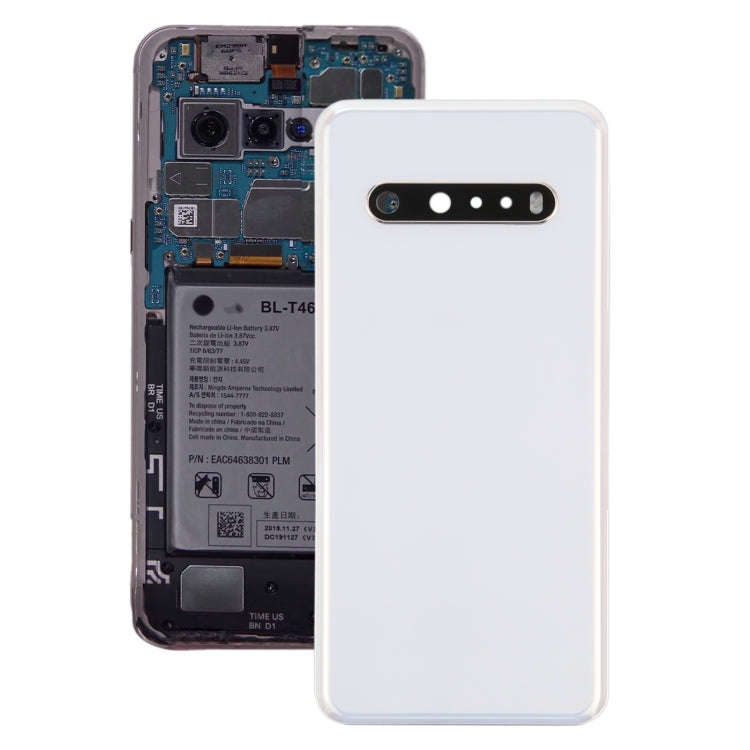 Original Back Battery Cover for LG V60 ThinQ 5G LM-V600, For LG V60 ThinQ 5G
