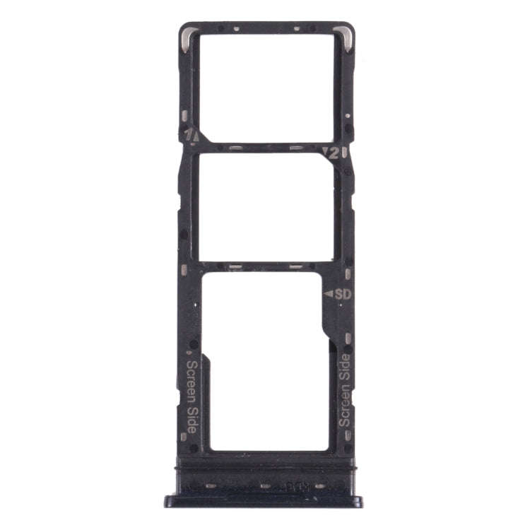 For Tecno Spark 5 Air KD6a SIM Card Tray + SIM Card Tray + Micro SD Card Tray, For Tecno Spark 5 Air
