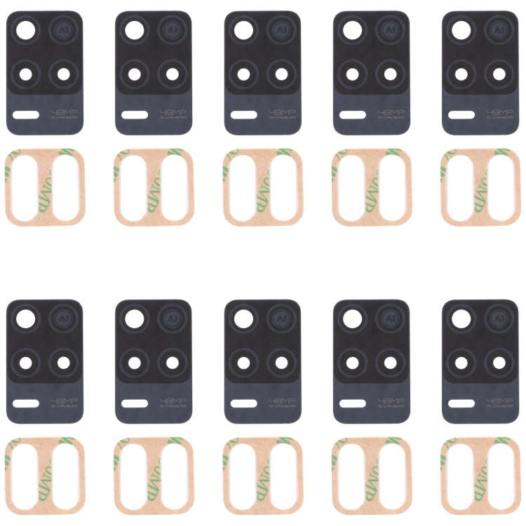 For OPPO Realme Q3 5G 10pcs Back Camera Lens, For OPPO Realme Q3 5G