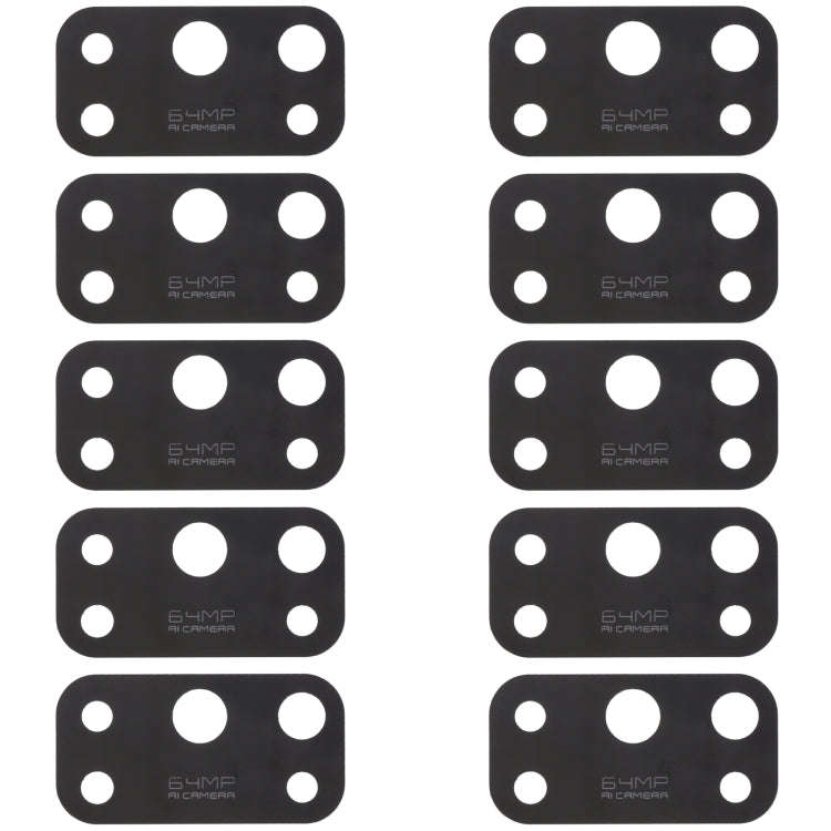 For OPPO Realme 7 Pro RMX2170 10pcs Back Camera Lens, For OPPO Realme 7 Pro
