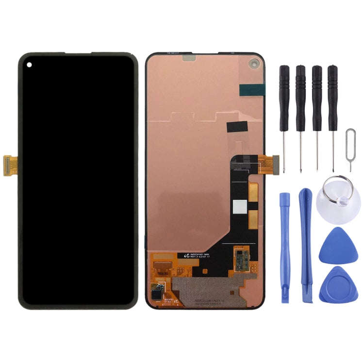 OLED HDR LCD Screen and Digitizer Full Assembly for Google Pixel 5A 5G 2021, For Google Pixel 5A ...