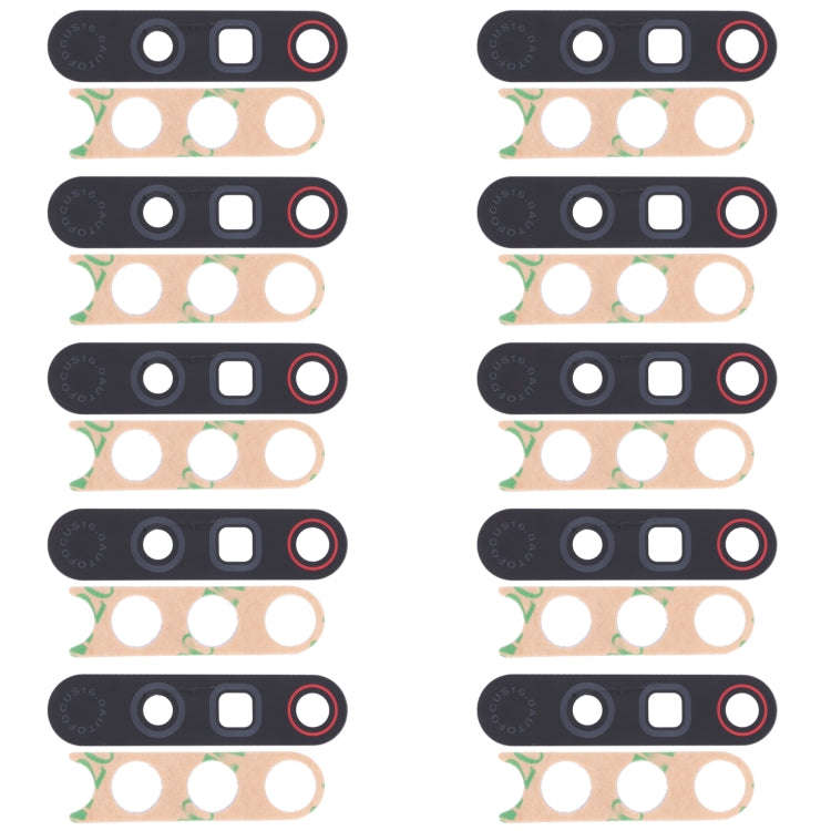 For Infinix S5 Lite X652B, X652C 10pcs Back Camera Lens, For Infinix S5 Lite