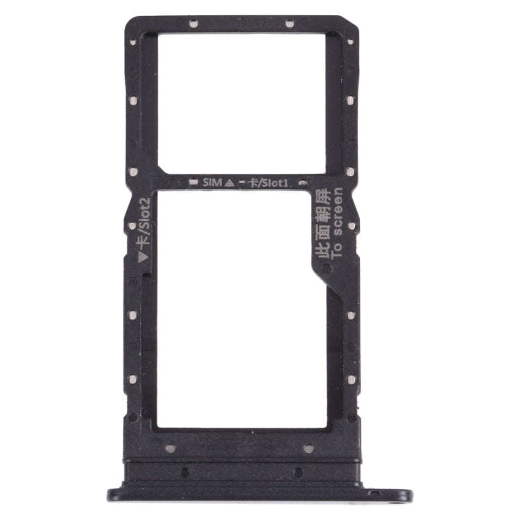 SIM Card Tray + SIM Card Tray / Micro SD Card Tray for Honor play 5T, For Honor play 5T