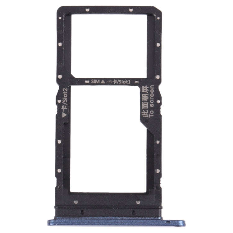 SIM Card Tray + SIM Card Tray / Micro SD Card Tray for Honor play 5T, For Honor play 5T