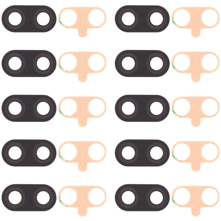 10 PCS Back Camera Lens for LG K40S LMX430HM, LM-X430, For LG K40S