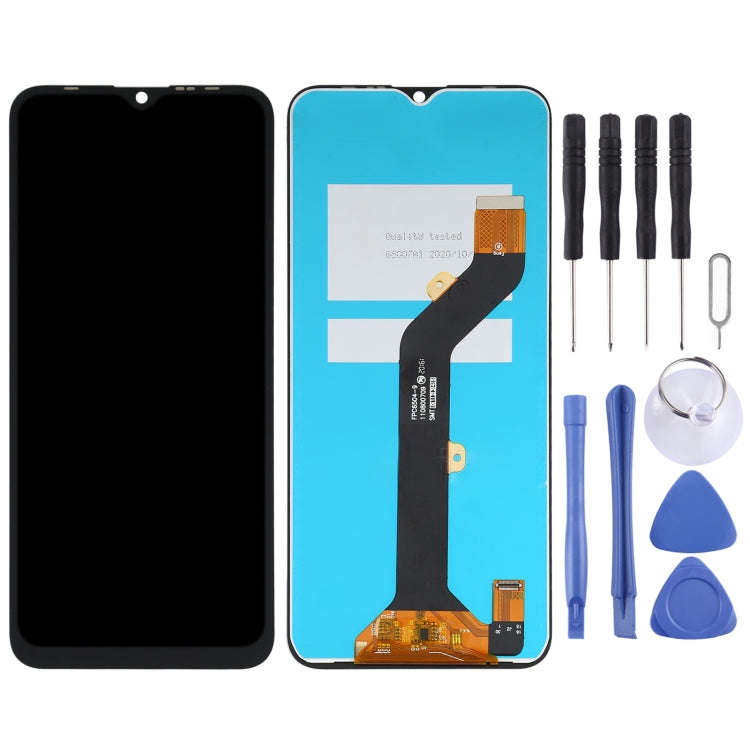 LCD Screen and Digitizer Full Assembly for Tecno Spark 7/Infinix Hot 10i/Smart 5 Pro X659B, PR652...