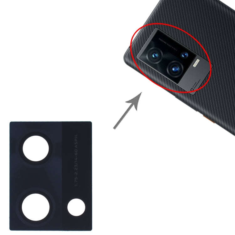 For Vivo iQOO 8 Pro 10pcs Back Camera Lens, For Vivo iQOO 8 Pro