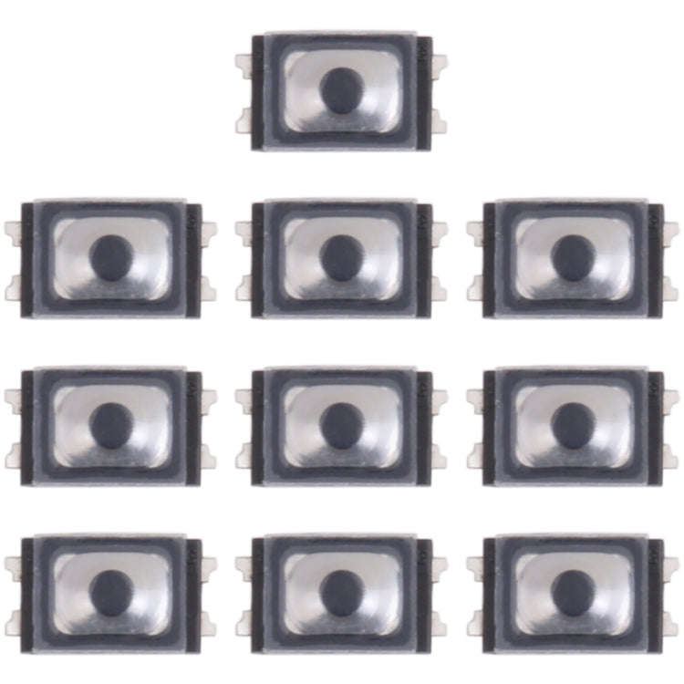 10 PCS 2.5 x 2MM Switch Button Micro SMD For Huawei / vivo / OPPO / Xiaomi, 2.5 x 2MM