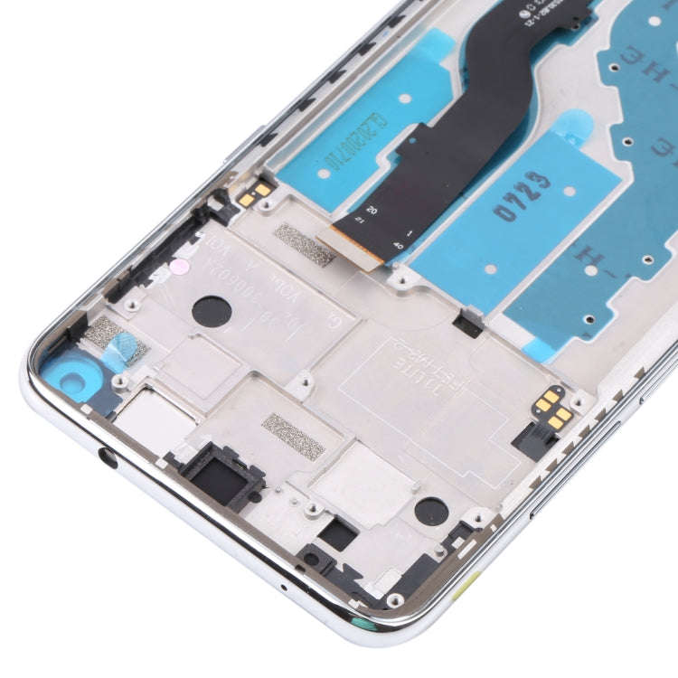 LCD Screen and Digitizer Full Assembly with Frame for TCL 10L / 10 Lite T770H, For TCL 10L / 10 L...