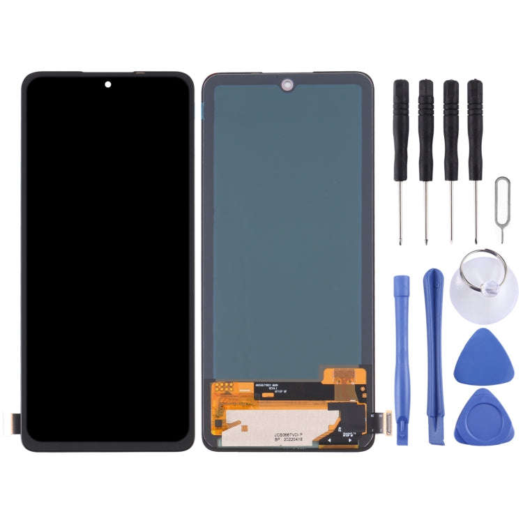 OLED Material LCD Screen and Digitizer Full Assembly For Xiaomi Redmi Note 10 Pro 4G/Redmi Note 1...