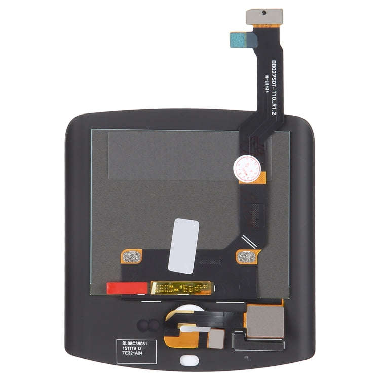 Original Secondary LCD Screen and Digitizer Full Assembly for Motorola Razr 2019, For Motorola Ra...