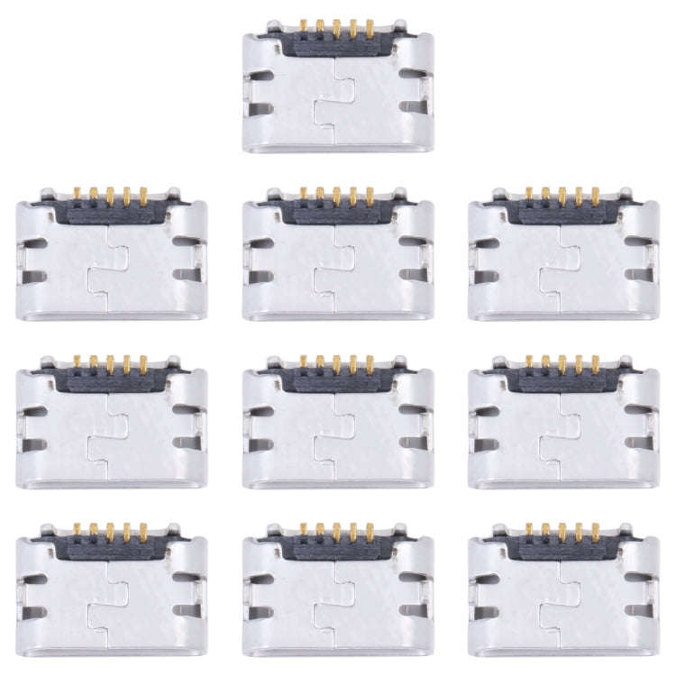 For Alcatel One Touch Idol 4 OT6055 10pcs Charging Port Connector, For Alcatel One Touch Idol 4