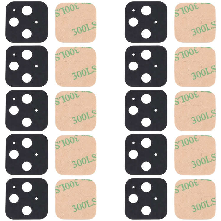 For Google Pixel 5 10 PCS Back Camera Lens, For Google Pixel 5 (10pcs)