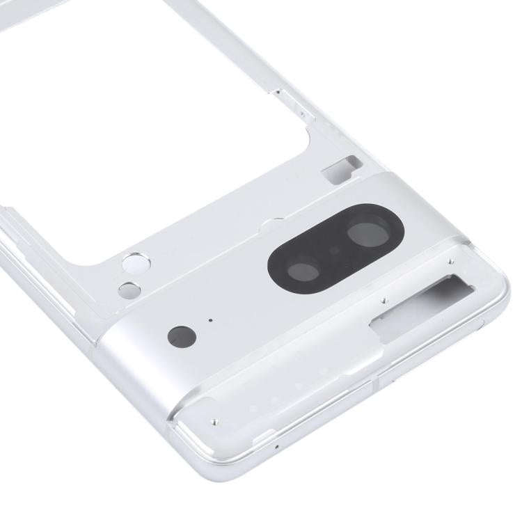 For Google Pixel 7 Front Housing LCD Frame Bezel Plate, For Google Pixel 7 (Silver), For Google P...