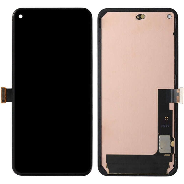 OLED LCD Screen For Google Pixel 5 5G Digitizer Full Assembly with Frame, For Google Pixel 5 5G(O...