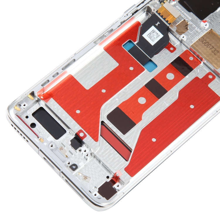 For Honor Magic4 Pro Original LCD Screen Digitizer Full Assembly with Frame, Not Supporting Finge...