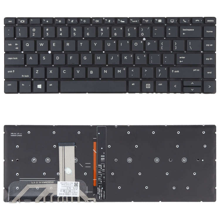 For HP EliteBook x360 1040 G5 G4 2H-BAZUKI64312 US Version Keyboard with Backlight, For HP EliteB...