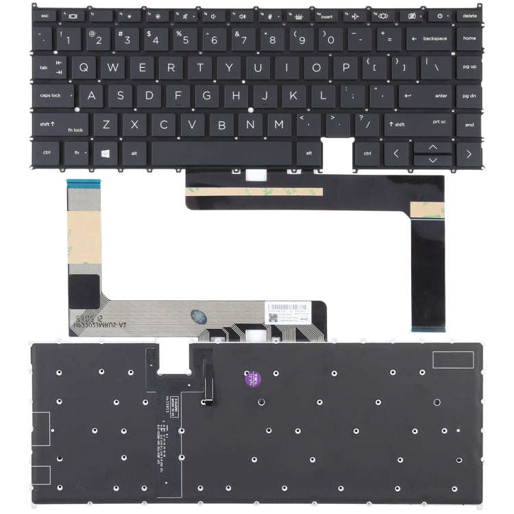 For HP EliteBook X360 1030 G7 1030 G8 1040 G7 1040 G8 US Version Keyboard with Backlight, For HP ...