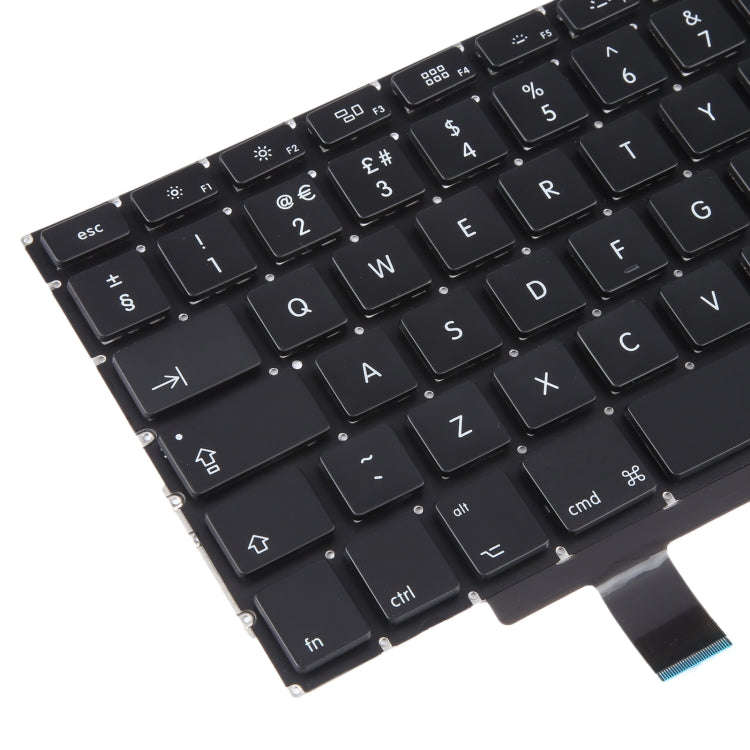 UK Version Keyboard For Macbook Pro 17 inch A1297, A1297 UK Version