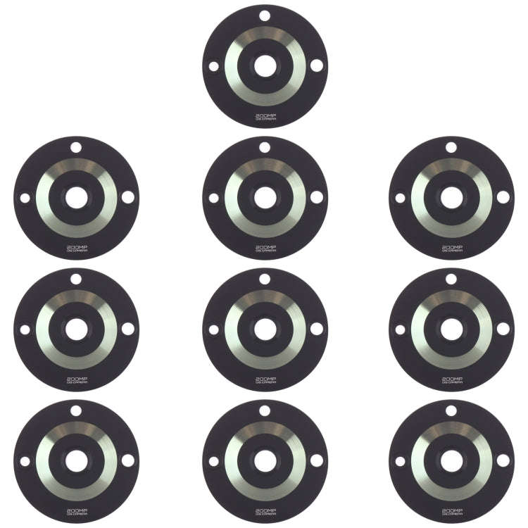 10 PCS Back Camera Lens for Realme 11 Pro+, For Realme 11 Pro+ (Black), For Realme 11 Pro+  (Gree...
