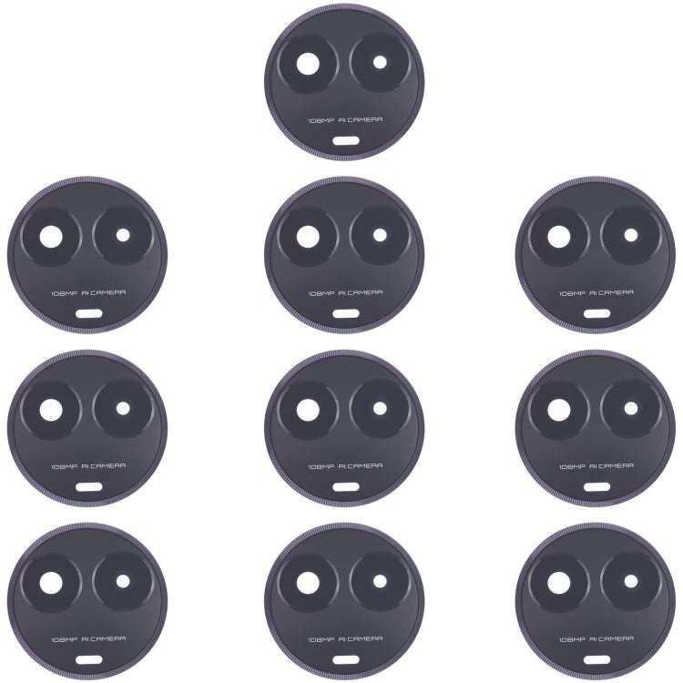 10 PCS Back Camera Lens for Realme 11 5G Global, For Realme 11 5G Global