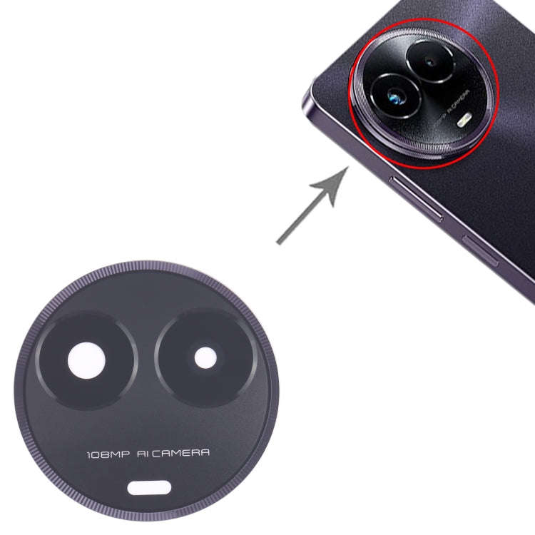 10 PCS Back Camera Lens for Realme 11 5G Global, For Realme 11 5G Global