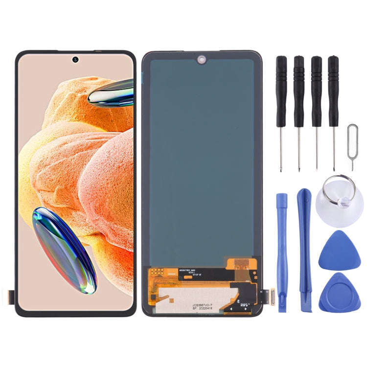 For Xiaomi Redmi Note 12 Pro 4G OLED Material LCD Screen and Digitizer Full Assembly, For Xiaomi ...