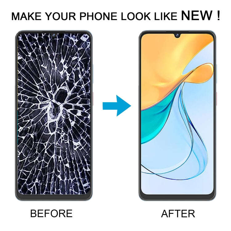 For ZTE Blade V50 Vita 8550 LCD Screen Digitizer Full Assembly with Frame, For ZTE Blade V50 Vita