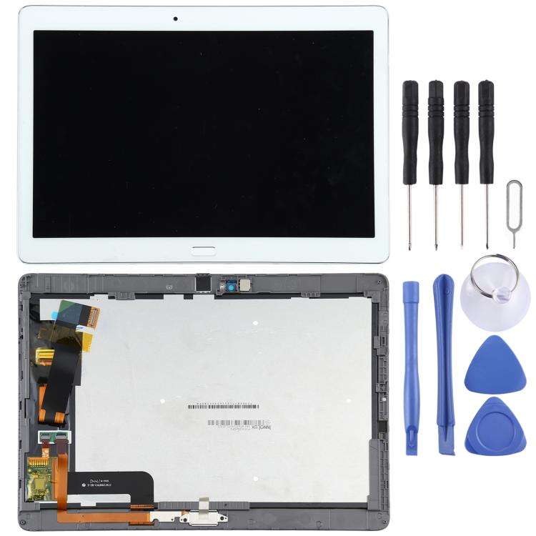 Original LCD Screen For Huawei MediaPad M2 10.0 M2-A01W/M2-A01L Digitizer Full Assembly With Fram...
